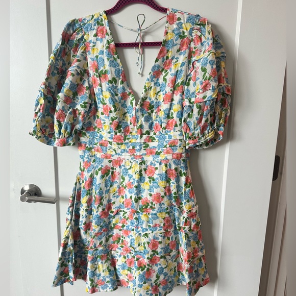 Amur Avian Floral Mini Dress size 8 - Picture 11 of 11